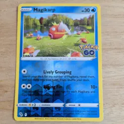 MAGIKARP 021/078 POKEMON CARD (POKEMON GO SET) REVERSE HOLO - Image 2