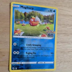 MAGIKARP 021/078 POKEMON CARD (POKEMON GO SET) REVERSE HOLO - Image 3