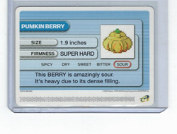 Pokemon Battle Card E Reader Ruby Gameboy Advance 2003 Pumkin Berry Mint - Image 1