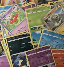 BULK 800 Common TCG Pokemon Card Singles. pack fresh. No energies - Image 1