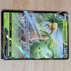 ALOLAN EXEGGUTOR V 005/078 POKEMON CARD (POKEMON GO SET) HALF ART HOLO - Image 2