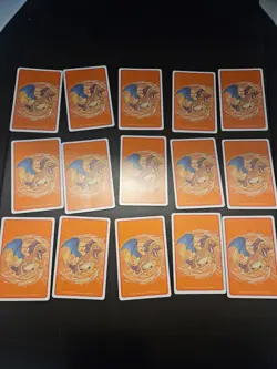 X37 Pokemon Fire Red Playing Cards - Near Mint To Moderate Play Conditions - Image 5