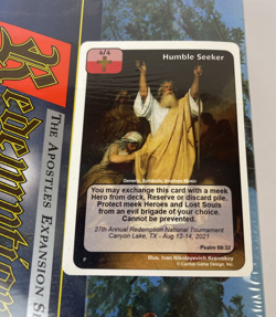 Redemption TCG CCG The Apostles Booster Box Expansion Set Bible Based Card Game - Image 2