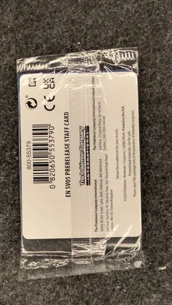 Pokemon Temporal Forces Staff Prerelease Promo Set of 4 NM Factory Sealed Cards - Image 2