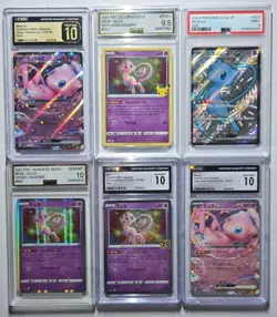 Mew Card Lot, Pokemon 011/025, 076/190, 001/045, 052/172, 002/028, 327/190 - Image 1