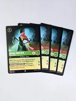 Helga Sinclair Femme Fatale 74/204 Playset 4 cards - Into the Inklands - Image 1