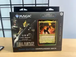 MTG FINAL FANTASY GAME EDITION COMMANDER DECK LIMIT BREAK SEALED FREE SHIPPING - Image 1