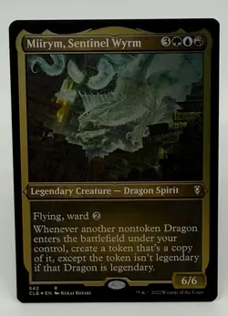 MTG Miirym, Sentinel Wyrm Commander Legends Baldur's Gate - Image 1