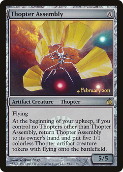 Thopter Assembly #140 (Foil) MP Launch Party & Release Event Promos Magic MTG - Image 1
