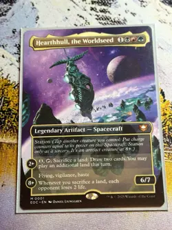 Hearthhull, the Worldseed (Borderless)- MTG - Edge of Eternities - NM #0001 - Image 1