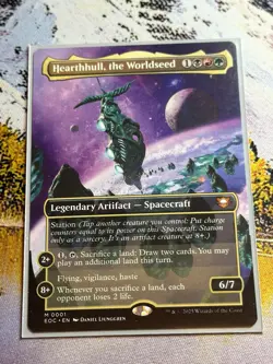 Hearthhull, the Worldseed (Borderless)- MTG - Edge of Eternities - NM #0001 - Image 2