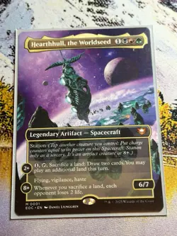Hearthhull, the Worldseed (Borderless)- MTG - Edge of Eternities - NM #0001 - Image 3