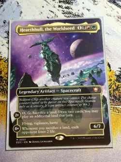 Hearthhull, the Worldseed (Borderless)- MTG - Edge of Eternities - NM #0001 - Image 4
