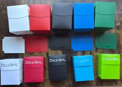 Lot of 10 Deck Box For MTG, Pokemon, etc. Ultra Pro - Image 1