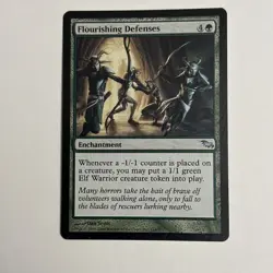 Flourishing Defenses x1 Shadoemoor NM Condition see front and back pics - Image 1