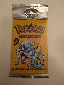 Pokemon Base Set 2 Pack Longpack Gyarados Artwork. (UNWEIGHED). New. Sealed. - Image 1