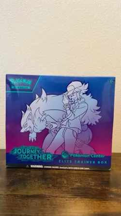 Pokemon TCG Journey Together Pokemon Center Elite Trainer Box ETB SEALED - Image 1