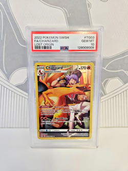 PSA 10 Charizard TG03/TG30 Lost Origin PSA 10 Trainer Gallery Pokemon - Image 1