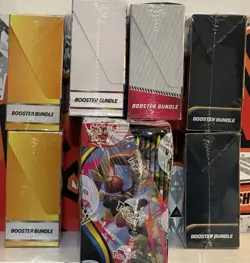 Pokemon TCG Mega Evolution Phantasmal Flames Booster Box & 6 Lot Booster Bundle - Image 2
