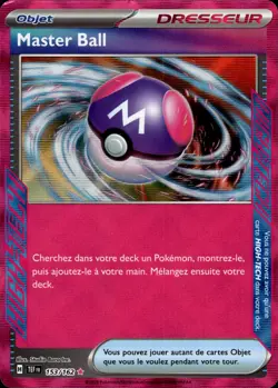 Master Ball - EV5:Forces Temporelles- 153/162 - Carte Pokemon Francaise Neuve - Image 1
