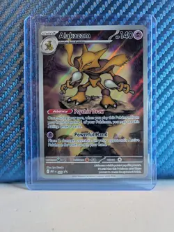 Pokemon TCG Alakazam MEP 009 Black Star Promo Holo NM - Image 1