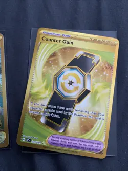 Pokemon TCG Surging Sparks Gravity Mountain, Counter Gain, & Night Stretcher NM - Image 4