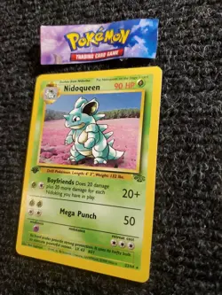 Nidoqueen 23/64 - Jungle Unlimited Non-Holo Rare 1st Edition Pokemon TCG MM - Image 2