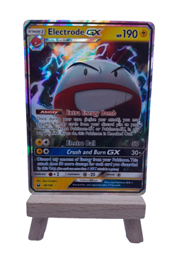 ELECTRODE GX 48/168 SUN & MOON CELESTIAL STORM ULTRA RARE HOLO POKEMON CARD - Image 1