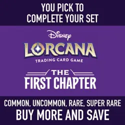 Disney Lorcana First Chapter Pick Your Cards Complete Your Set COLD Foil 1-204! - Image 1