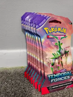 Pokemon Trading Card Game: QTY 8: Temporal Forces Sleeved Packs, New-Sealed - Image 2