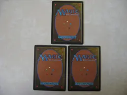 MTG - Beta Lands - Forest - 3 Chinese Language Cards - NM - Image 2