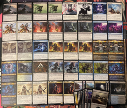 MTG - 60 CARD TRIBAL PHYREXIAN DECK - RIA IVOR BANE OF BLADEHOLD, VRAAN, ELAS - Image 1