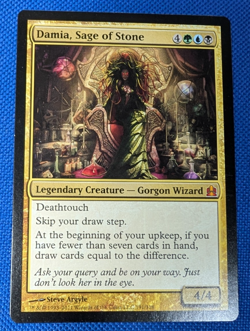 Damia, Sage of Stone, Commander, Magic the Gathering, MTG - Image 1