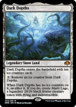 Dark Depths [Dominaria Remastered] Magic MTG - Image 1