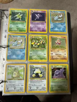 Vintage Pokemon Cards Collection In Folder - Image 2