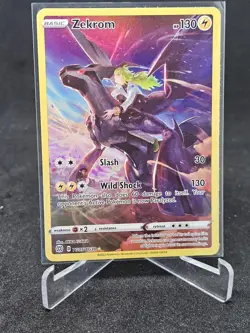 Pokemon Card Zekrom TG05/TG30 Brilliant Stars Trainer Gallery Holo Rare - Image 1