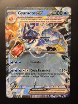Carta Pokemon GYARADOS EX 045/198 Teracristal Scarlatto e Violetto Holo ITA NM - Image 1