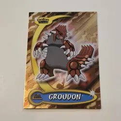 2004 Topps Advanced Challenge Groudon #33 Holo FOIL - Image 1