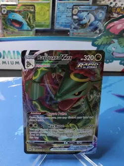 Rayquaza Vmax 102/159 - Crown Zenith Pokemon Card - NM - Image 1