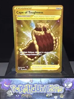 Pokemon Card Cape of Toughness 200/185 Vivid Voltage Secret Rare Near Mint - Image 1