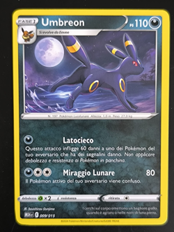 Carta Pokemon UMBREON 009/015 Promo McDonald's 2024 No Holo ITA Near Mint - Image 1