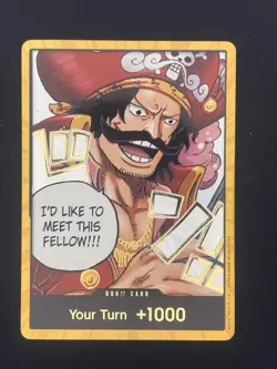 DON!! Card (Gol.D.Roger) (Gold) Carrying On His Will Foil - Image 1