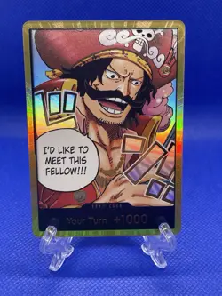 One Piece TCG English OP13 GOLD Don!! Card - Carrying On His Will - Image 1
