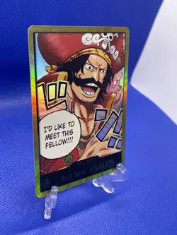 One Piece TCG English OP13 GOLD Don!! Card - Carrying On His Will - Image 2