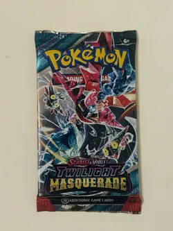Pokemon Twilight Masquerade (1) Booster Pack - 10 Cards / Pack - SEALED - Image 1