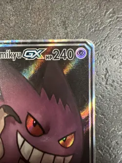 Pokemon Gengar & Mimikyu GX Alternate Full Art Holo Card 165/181 English - Image 3