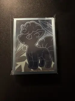 Pokemon Silver Tempest ETB Alolan Vulpix Card Sleeves 65 Ct, New Sealed - Image 1