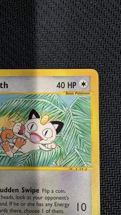Meowth 78/144 Skyridge Common Non-Holo Pokemon Card WOTC 2003 - Image 3
