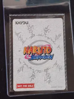 PSA Magazine x Kayou Exclusive NARUTO Uzumaki PROMO CARD December 2025 In Hand - Image 2
