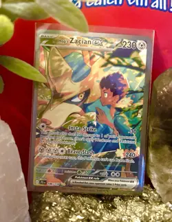 Pokemon TCG Hop's Zacian EX Card 186/159 - Image 1